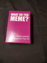 What Do You Meme? Fresh Memes Expansion Pack #2 - Game Night - £7.50 GBP