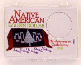 2010 Native American 2X3 Snap Lock Coin Holder, 3 pack - £7.17 GBP