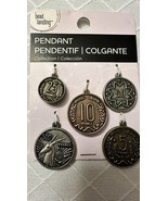 BEAD LANDING CHARMS  5 charms Pendants Francs - $180.99 MXN