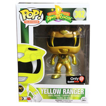 Power Rangers Funko POP! Vinyl Gamestop Exclusive - Yellow Ranger (Gold ... - £56.55 GBP