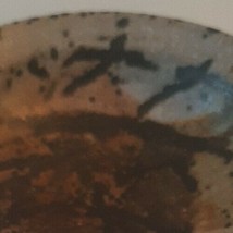 Vintage 70&#39;s Ashtray Trinket Ring Dish Ceramic Pottery Hand Made Signed  - £20.16 GBP