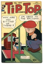 Tip Top Comics #159 1949- TV set cover VG - £45.36 GBP