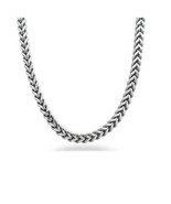 iJewelry2 Men Square Rope Cube Curb Links 6mm Stainless Steel Chain Neck... - $54.69 CAD