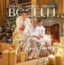 Matteo, Andrea, &amp; Virginia Bocelli A Family Christmas - New &amp; Sealed CD - $12.86