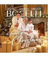 Matteo, Andrea, &amp; Virginia Bocelli A Family Christmas - New &amp; Sealed CD - $236.30 MXN