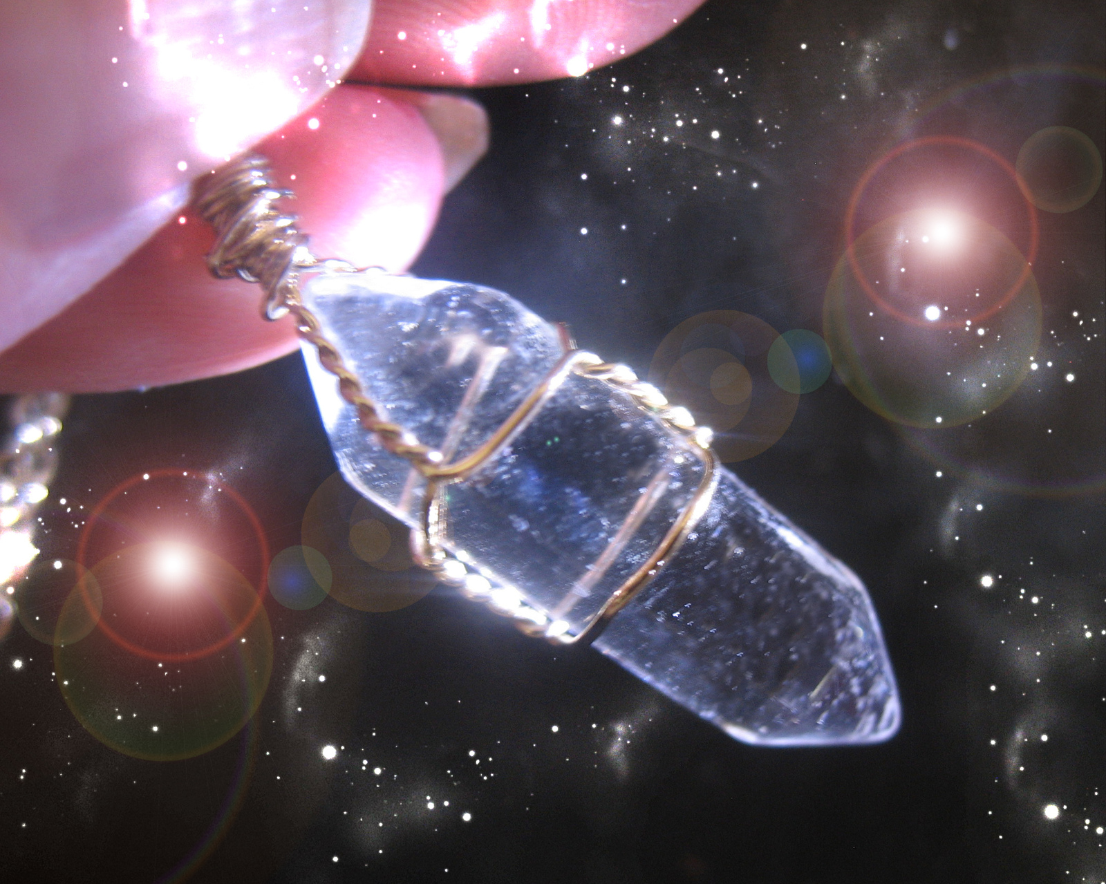 Free w $77 HAUNTED NECKLACE CALLING FORTH SUCCESS & LUCK HIGH MAGICK 7 SCHOLARS - Freebie