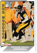 1991 Pacific Rod Woodson Pittsburgh Steelers #433 Football Card - £1.55 GBP