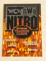 Checklist WCW NWO Wrestling Trading Card  1999 #1 - £1.57 GBP