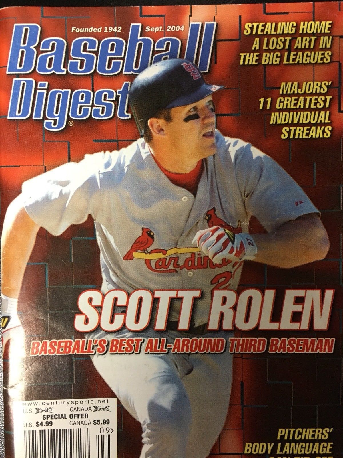 Baseball Digest Vintage - $2.21