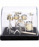 Mini Drum Model Miniature Musical Instrument Drum Set Model Display Desktop - $1,348.88 MXN