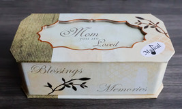 Blessings Memories Love Joy Mom You Are Loved Wind Up Musical Mirror Trinket Box - $24.99