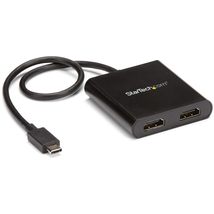StarTech.com USB-C to Dual HDMI Adapter, USB Type-C Multi-Monitor MST Hub, Dual  - £55.25 GBP