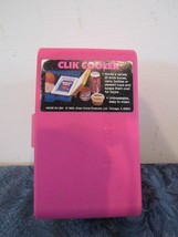 Clik Cooler Insulin Can Drink Beverage Travel Insulated Cool Case Pink - £9.37 GBP