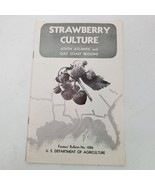 Vintage 1958 Strawberry Culture US Department Of Agriculture Booklet - £7.77 GBP
