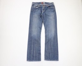 BKE Buckle Womens 30x31 1/2 Stretch Britni Thick Stitch Denim Jeans Sequined - £46.70 GBP
