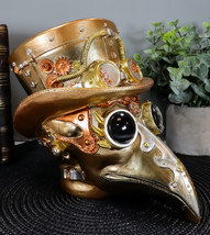 Ebros Bizarre Industrial Victorian Steampunk Plaque Doctor Bust Skull Fi... - $29.99