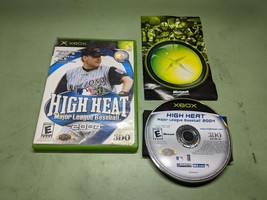 High Heat Major League Baseball 2004 Microsoft XBox Complete in Box - £4.65 GBP