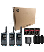 Motorola Solutions Portable FRS T200TP Talkabout 22 Channel 3 Pack Recha... - $173.25
