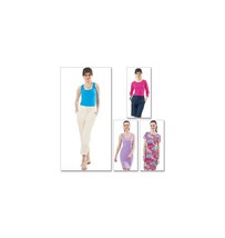 McCall&#39;s Patterns M6355 Misses&#39; Tops and Dresses, Size FF (16-18-20-22) - $89.29 MXN
