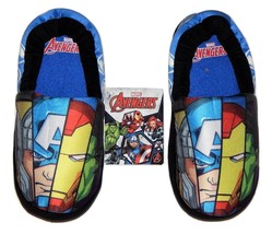 Marvel Avengers Captain America Hulk Plush Slippers Toddler Size 7-8 Or 9-10 Nwt - $13.16+