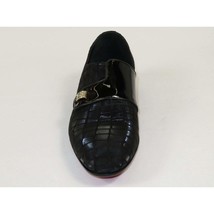 Men's GENIO Patent Suede Leather, Red Sole Shoes Turkey 120371263 Black image 2