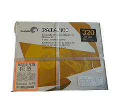 Seagate Barracude 3.5" Internal Hard Drive 320 GB PATA/100 W/ Box - $88.10