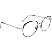 Chanel Sunglasses Frame Only 4206 c.353/26 Black/Silver Round Metal Italy 55 mm - £224.50 GBP
