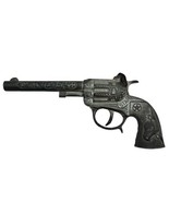 Vintage Star Toy Revolver Cap Gun Diecast Metal with Bull and Star - £39.31 GBP