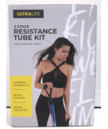 ULTRALIFE 3-IN-1 RESISTANCE BAND KIT - NEW OPEN BOX - £11.18 GBP