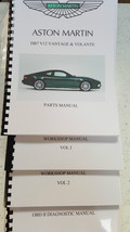 ASTON MARTIN DB7 V12 VANTAGE  WORKSHOP SERVICE PARTS OBD II 99-04  COMPL... - €103,28 EUR