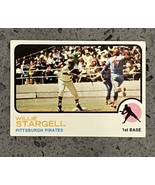 1973 Topps Baseball Card Willie Stargell Pittsburgh Pirates #370 EX-MT - £7.65 GBP