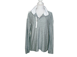 Womens Under Armour 1/4 Side Zip Pullover Loose Fitting Jacket Gray Thum... - £22.70 GBP