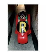 Old vintage action figure~Robin on his red motorcycle - £14.01 GBP