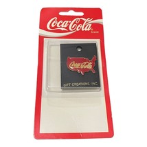 Coca-Cola Gift creations Hat Pin United States Outline with Logo 1990s vintage - £6.35 GBP