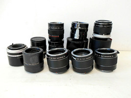 3X Tele-Converters Lenses Lot of 10 Vivitar, Soligar, Sears for Pentax, etc. - $39.59