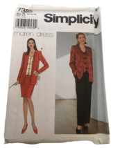 Simplicity Sewing Pattern 7385 Jacket Mock Vest Skirt Pants Outfit Work 14-18 UC - £3.94 GBP