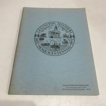 Lexington MO 150 Year 1822-1972 Sesquicentennial Official Commemorative ... - $22.56