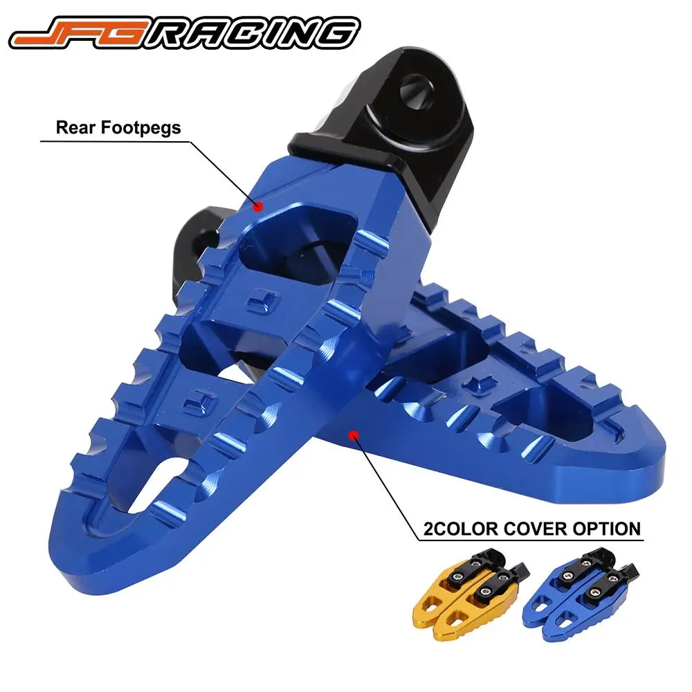 Motorcycle Aluminum Footpeg Footrests Foot Peg Rests Pedal For Suzuki GS... - $49.28