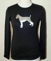 My Flat IN London Nero L/S T-Shirt W/Argento Scozzese 2711401 - $563.13 MXN