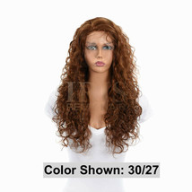 Jk Trading Iris 100% Remy Human Hair 13&quot; X 4&quot; Lace Front Wig &quot;Rachel 24 Inch&quot; - £157.31 GBP