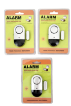 Alarm Door and Window Magnetic Sensor Triggered Alarm Lot of 3 - £7.71 GBP