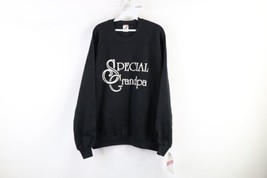 NOS Vtg 90s Streetwear Mens XL Spell Out Special Grandpa Crewneck Sweatshirt USA - £39.52 GBP