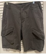 Fox Racing Cargo Shorts Gray Mens Size 30 - $19.80