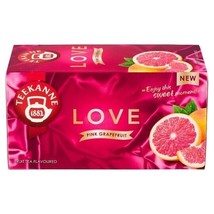 Teekanne Sweet LOVE Tea -PINK GRAPEFRUIT - 20 tea bags- FREE SHIPPING - £7.31 GBP