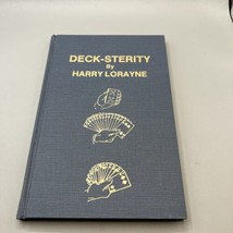 DECK-STERITY - Harry Lorayne - Card Magic - Hardback Second Edition - $17.81