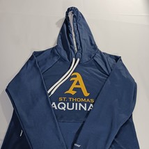Fanthread St. Thomas Aquinas Men's Blue Hoodie Drawstring Pullover Sweatshirt M image 13