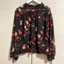 Aritzia WILFRED Lourdes Floral top blouse size M - $49.00