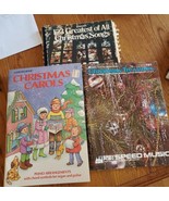 3 Christmas Song Books 123 Greatest Of All Christmas Songs Christmas Car... - £11.67 GBP