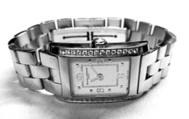 Baume &amp; Mercier Hampton 65406 Stainless Steel Ladies Watch With Diamonds - $886.05