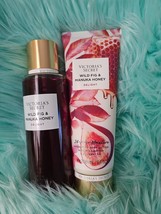 Wild Fig &amp; Manuka Honey Victoria&#39;s Secret Body Mist Spray &amp; Lotion Set - £33.02 GBP